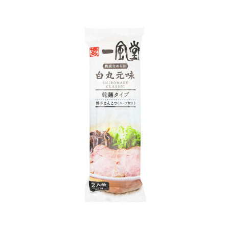 渡辺製麺 一風堂とんこつラーメン白丸(乾麺タイプ)  230g