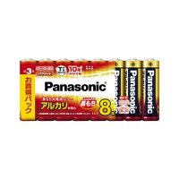 パナソニック アルカリ乾電池 単3形 8本 LR6XJ/8SW