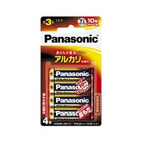 パナソニック アルカリ乾電池 単3形 4本 LR6XJ/4B