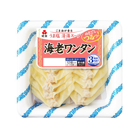 紀文 海老ワンタン 12個入