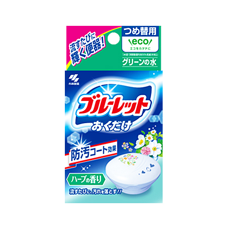 小林製薬 ブルーレットおくだけ ハーブの香り つめかえ 25g