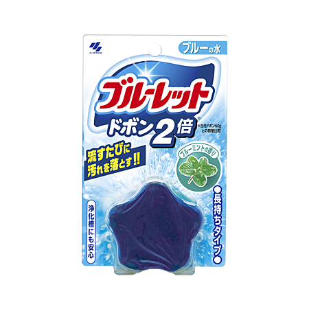 小林製薬 ブルーレット ドボン2倍 ブルーミントの香り 120g
