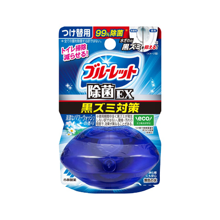 液体ブルーレットおくだけ除菌EX 清潔なパワーウォッシュの香り つけかえ 67ml