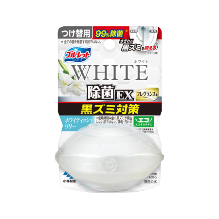 液体ブルーレットおくだけ除菌EX フレグランス ホワイト ホワイティッシュリリー つけかえ 67ml