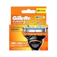 ジレット フュージョンパワー 電動タイプ 替刃 4個