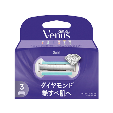 ヴィーナス 艶すべ肌へ 替刃3個