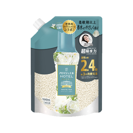 レノア アロマジュエル ホワイトティーの香り つめかえ 特大 1040ml