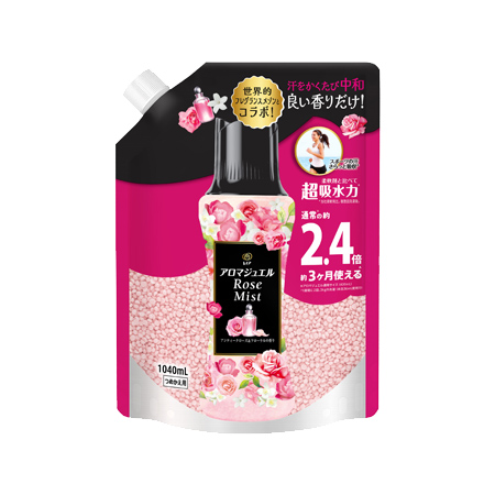 レノアハピネス アロマジュエル アンティークローズ＆フローラルの香り つめかえ 特大 1040ml