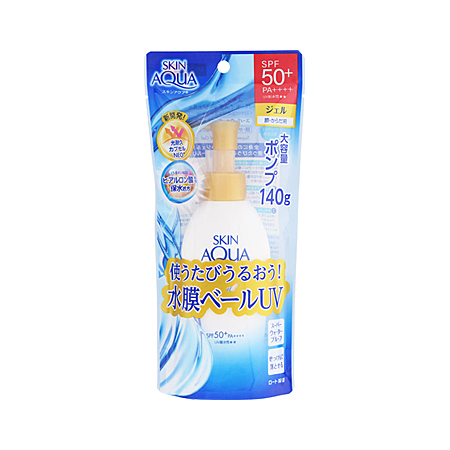 ロート製薬 スキンアクア スーパーモイスチャージェル ポンプ 140g