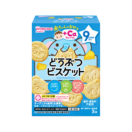 和光堂 どうぶつビスケット  34.5g