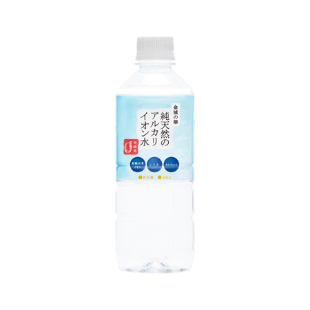 アクアアイン 純天然のアルカリイオン水 金城の華    500ml