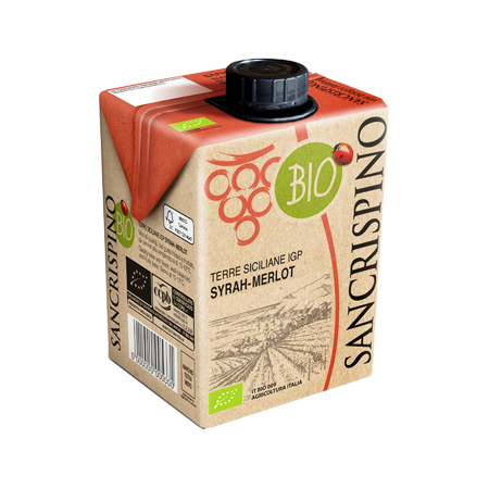 サンクリスピーノ ロッソ オーガニック  500ml