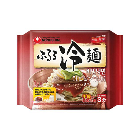 農心 ふるる冷麺 ビビン冷麺  159g